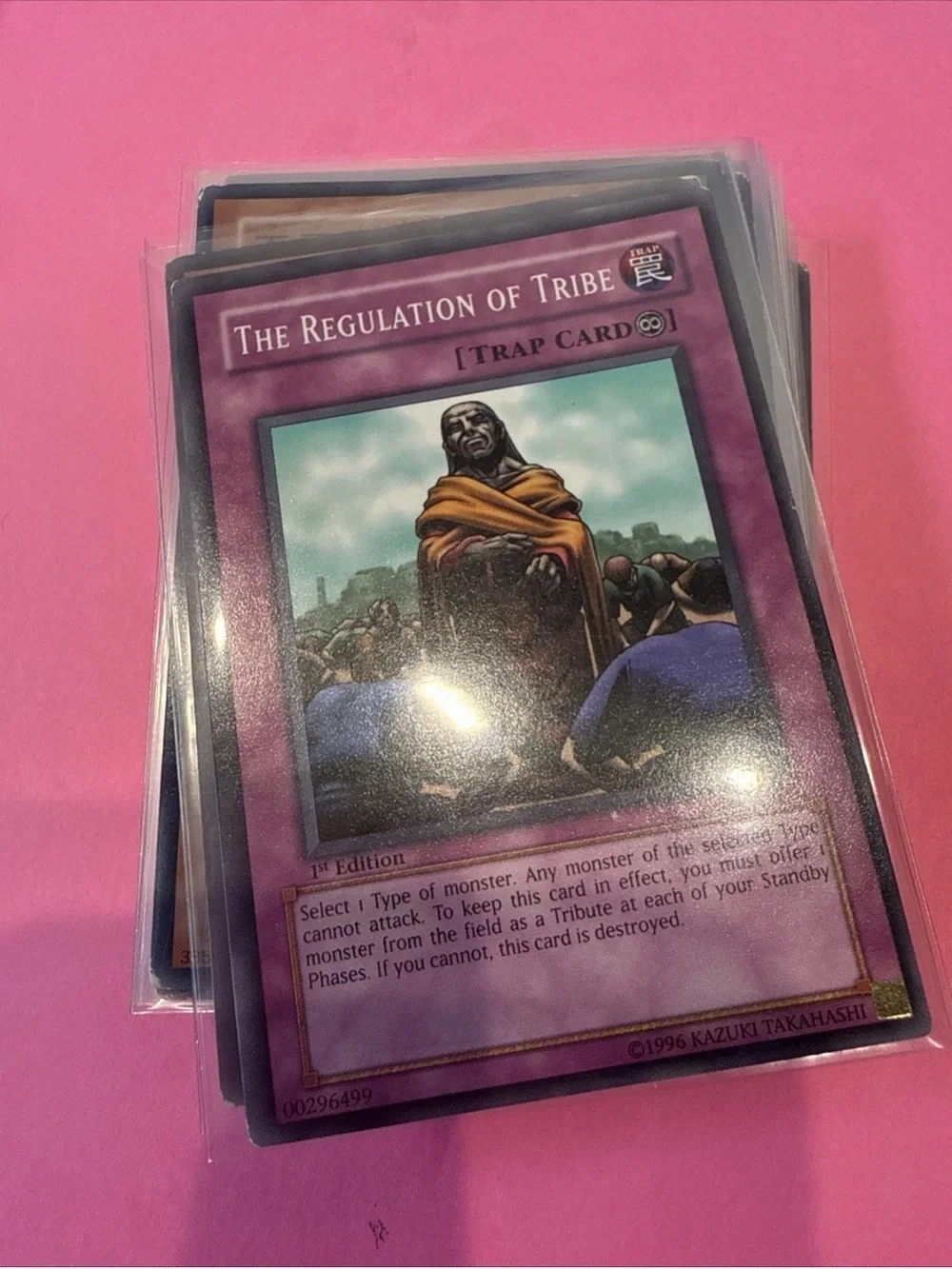lot of 35 yu-gi-oh vtg 1996 tcg includes grand tiki elder, snake fang, etc
